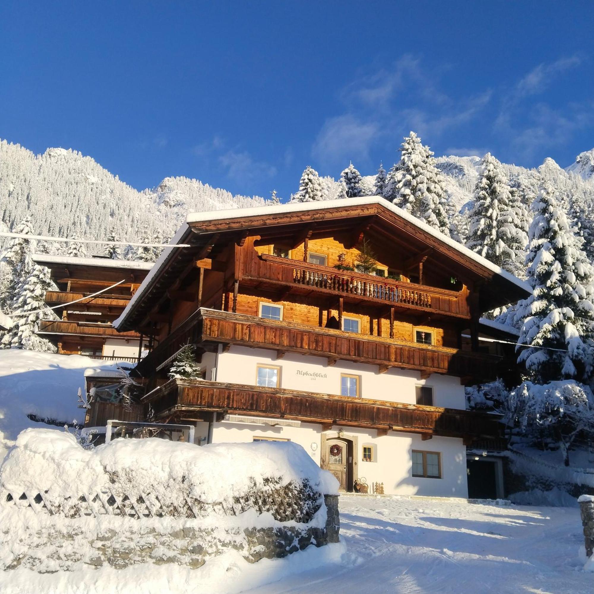 شقة Alpbachblick المظهر الخارجي الصورة